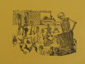 Giant Skeleton Dictator, from 330 Grabados Originales